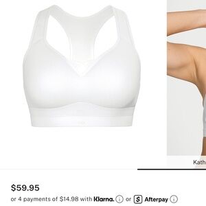 VSX White Sports Bra
